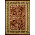 thumbnail image 1 of Safavieh Lyndhurst Collection LNH214A Traditional Oriental Red and Black Square Area Rug (10' Square), 1 of 4