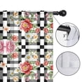 thumbnail image 4 of Pioneer Flower Floral Print Pattern Teens Curtains,Teens Insulated Curtains Set Of 2,Bedroom Essentials,Toddler Room Decor 52"x84", 4 of 5