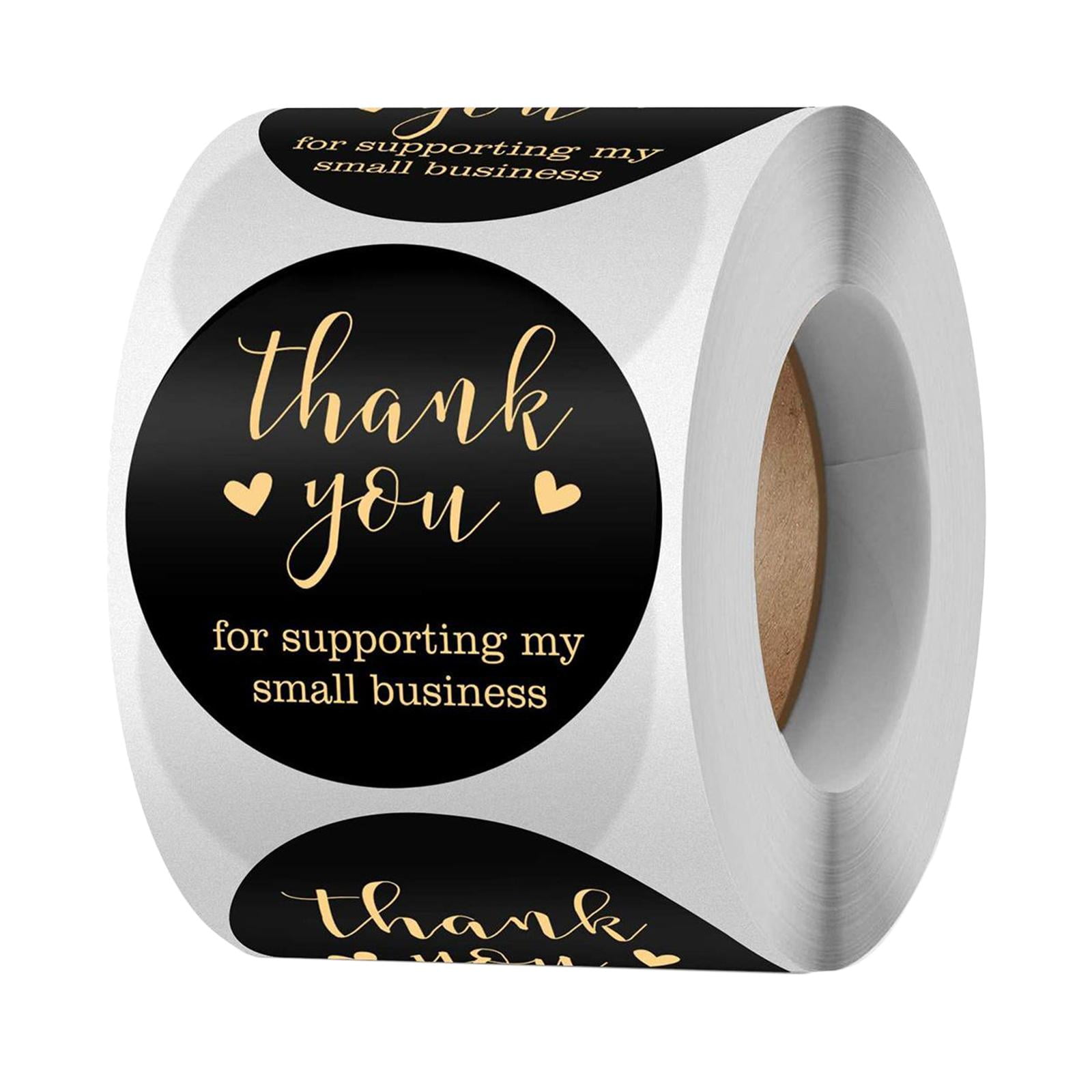 Thank You for Supporting My Small Business Sticker, Thank You Stickers ...