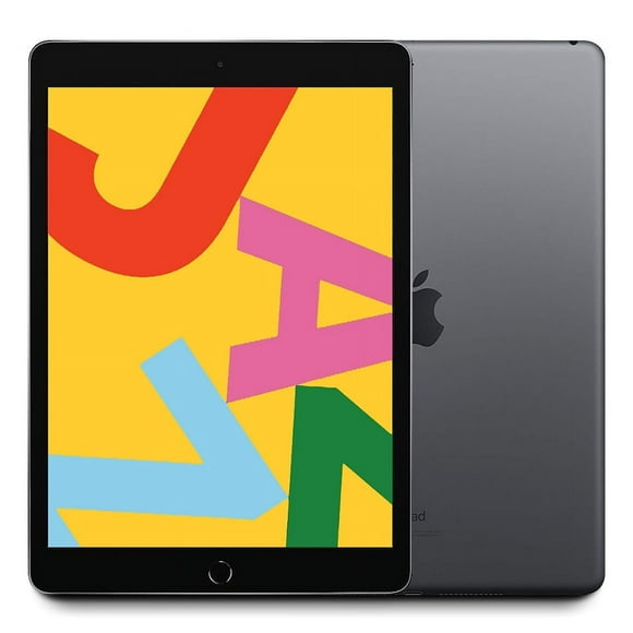 Restored 2019 Apple iPad 7 10.2" Display 32GB Storage WiFi Only MW7L2LL/A Space Gray (Refurbished)