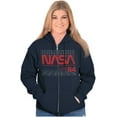 thumbnail image 4 of NASA Kennedy Space Center 1984 Zip Up Hoodie Men's Women's Brisco Brands S, 4 of 6