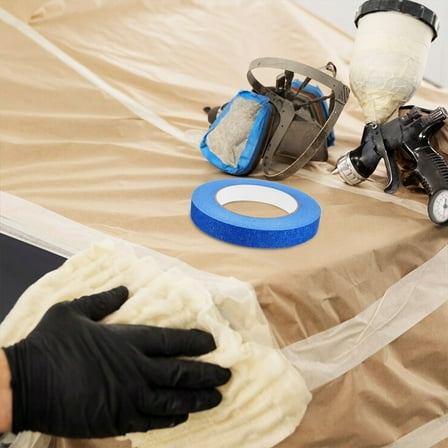 UNOMOR Colored Masking Tape Crepe Paper for Easy Identification of Masked Rolls