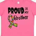 thumbnail image 4 of Inktastic Proud of My Brother Autism Awareness Puzzle Piece Ribbon Boys or Girls Toddler T-Shirt, 4 of 5