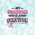 thumbnail image 4 of Inktastic My Grandma is a Survivor Breast Cancer Awareness Boys or Girls Baby Bodysuit, 4 of 5