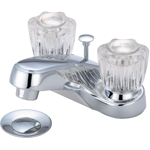 Olympia Faucets Centerset Bathroom Faucet With Drainage