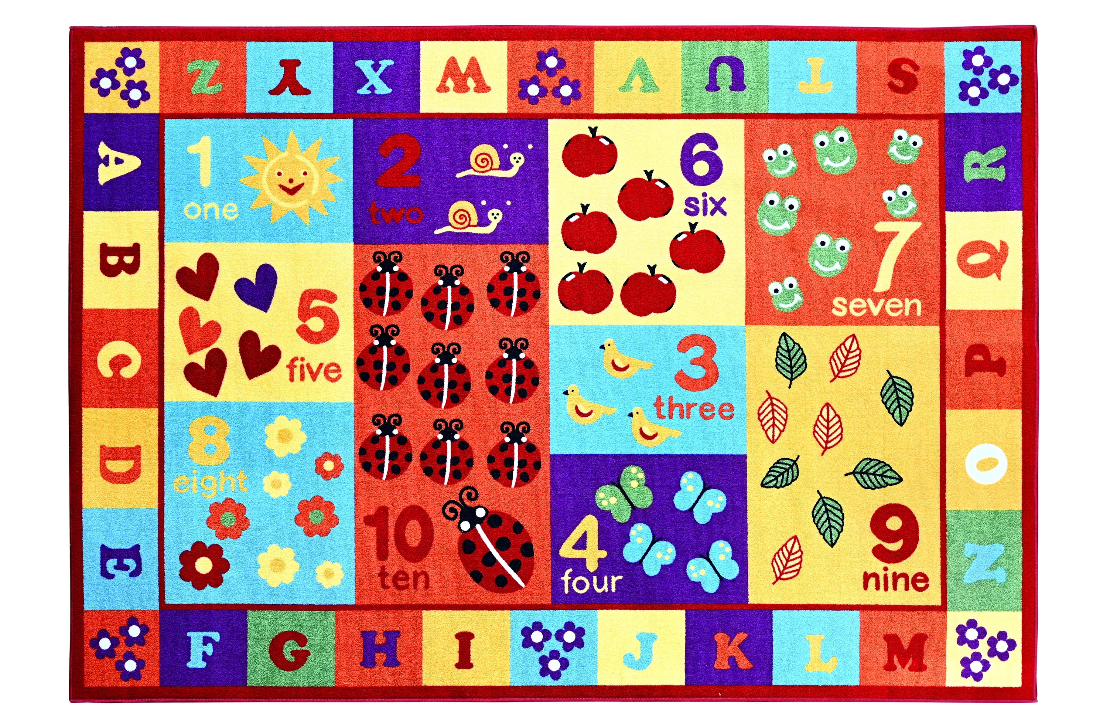 Furnish My Place 740 ABC With Numbers 7'10