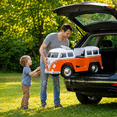 thumbnail image 3 of TLSUNNY 6V Kids Ride On Car, Licensed VW Bus, Electric Vehicle with Lights, Battery Powered Driving Toy, Ideal Gift for Kids, Orange, 3 of 9