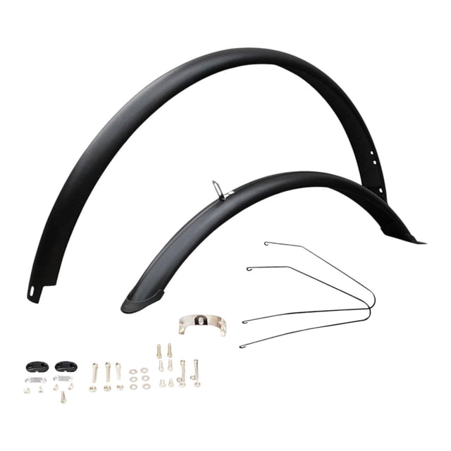 koolsoo Bicycle Mudguard Set Bike Fenders Cycling Accessories Lightweight Protector Practical Easy to Install Front and Rear Mudflaps Matte