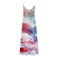 thumbnail image 5 of FcBaudy Camisole Sans Manches Col en V, Robes d'Été pour Femmes, Robes Sans Manches Mode Imprimée Bretelles Robes Femmes, 5 of 5