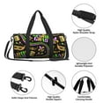 thumbnail image 5 of Rocae Mardi Gras3 Print Round Travel Duffel Bag and Fitness Bag, Women's Waterproof Weekend Tote, Men's Travel and Fitness Essentials, 5 of 8