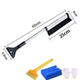 thumbnail image 3 of Snow Brush and Ice Scraper for Car Windshield Cleaning Extendable Snow Remover with Foam Grip Truck Accessories Winter Car Care Tool, 3 of 9