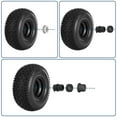thumbnail image 4 of Ataucjin 15x6.00-6nhs Lawn Mower Tires, 15x6x6 Lawn Mower Tires, Center Hole Diameter 1", 4PR Tubeless, 15x6.00-6 Tire for Garden Tractor (Set of 2), 4 of 7