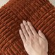 thumbnail image 4 of Juego de 2 fundas de almohada Topfinel, pana, terracota, 65 x 65 cm, 4 of 7