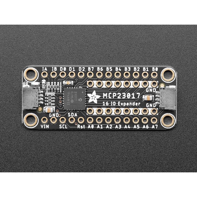 Adafruit MCP23017 I2C GPIO Expander Breakout – Stemma QT/Qwiic – 16 GPIO Extra – Plug & Play