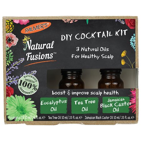 Palmer's Natural Fusions DIY Cocktail Kit, 3 Natural Oils for Healthy Hair/ .33 fl.