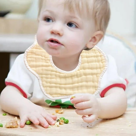 

Super Plush Bath Towels Muslin Baby Bib Bib Lap Bib 8 Organic Cotton Unisex Girls Adjustable（1 PC）