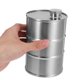 thumbnail image 3 of unbranded Cantimplora Para Vino En Acero Inoxidable Con Barril Para Uso Exterior Y Viajes En Color Plata, 3 of 6