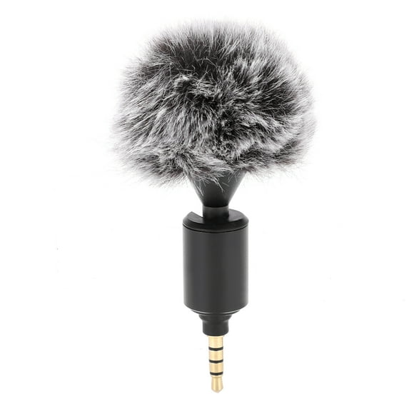 Senjay Mini 3.5mm Plug And Play Cardioid Microphone For Mobile Phone DSLR Camera Camcorders,3.5mm Plug‑Play Microphone For Mobile Phones,Mini 3.5mm Microphone