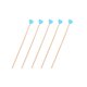 thumbnail image 2 of Naievear 100pcs Drink Stirring Stick Safe Multi-purpose Heart Shape Disposable Sanitary Cocktail Mixing Bar For Tea, 2 of 4