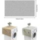 thumbnail image 2 of Pieces Refrigerator Cover, Fridge Protective Cover, Washing Machine Dust Cover, With Side Storage Pockets, For Fridge, Washing Machine, 2 of 5