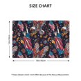 thumbnail image 2 of Placemats Set of 4 / 6, United States Of America Placemats for Dining Table Indoor/Outdoors Heat Resistant Washable Placemats 18" x 12", 2 of 8