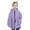 Purple, variant on Ticikt Boys Girls Rain Jacket,Kids Lightweight Waterproof Hooded Raincoats Windbreakers,Outdoor Hiking Coat,Color:Yellow,2-3 Years