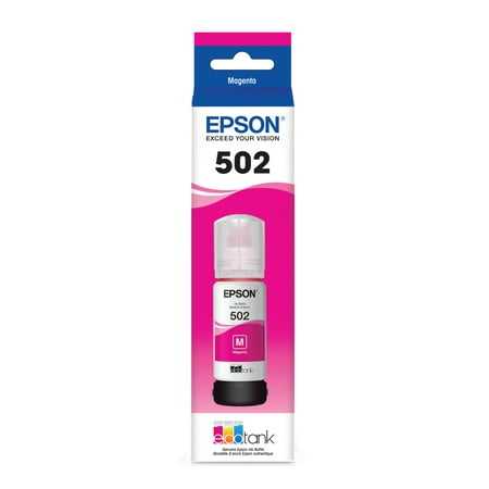 Epson T502 EcoTank Genuine Ink Ultra-high Capacity Magenta Bottle