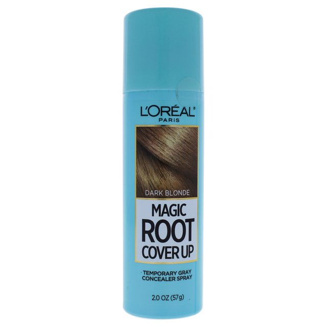 Color de pelo LOreal Paris Magic Root Cover Up Temporary Gray Concealer Spray - Dark Blonde Color de pelo Dama 2 oz
