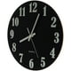 thumbnail image 3 of EeaseMX Reloj de pared redondo de madera silencioso y creativo, reloj luminoso de cuarzo, sin batería., 3 of 7