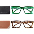 thumbnail image 4 of MAGMALIFE Lentes para Computadora Paquete de 2 Piezas con Tecnología Blue Light y Protección UV400, Antirreflejantes, Unisex, Sin Graduación, Diseño Moderno, Gafas para Oficina, Estudio o Pantalla, 4 of 9