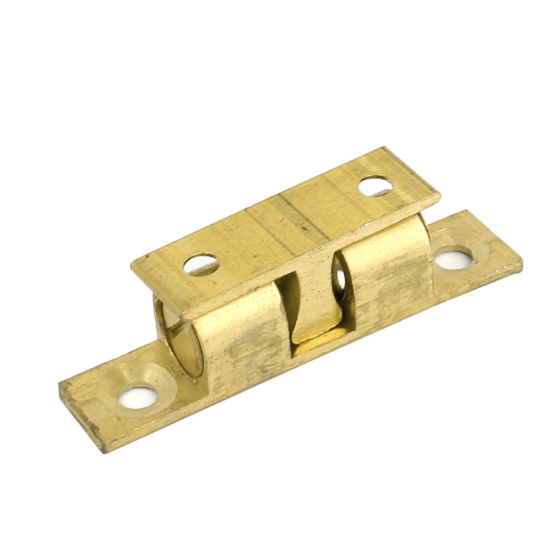 Drawer Cupboard Cabinet Door Brass Double Ball Catch Roller Latch