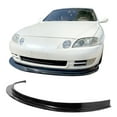 thumbnail image 2 of Ikon Motorsports Front Bumper Lip Compatible with 1992-1996 Lexus SC400 SC300 MDA Style Unpainted Black PU Polyurethane Air Dam Chin Spoiler Protector Splitter, 2 of 3