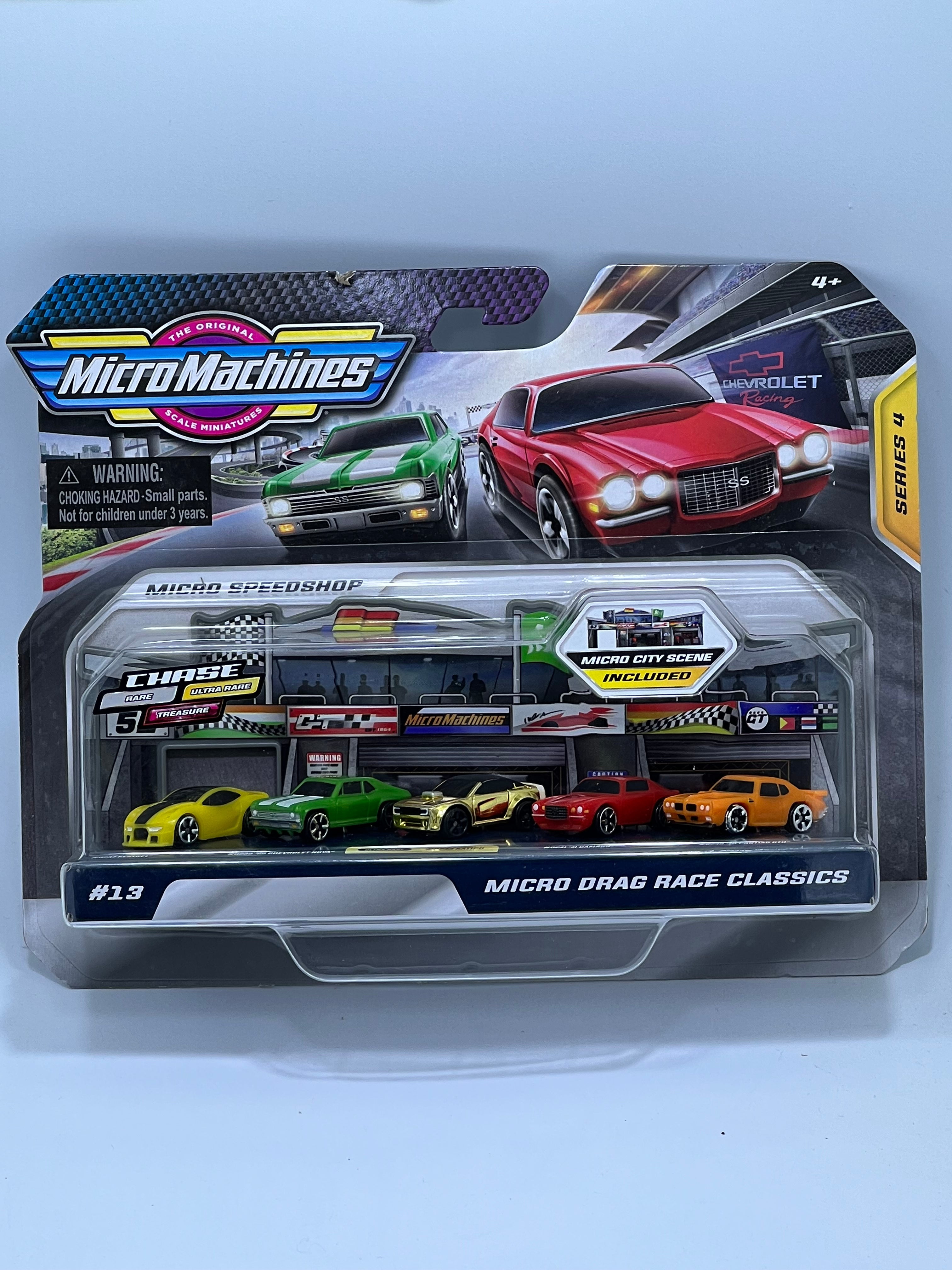 Collect Them All Tow and Delivery Trucks Garbage City Center Plus Corresponding MM Scene Features 5 Highly Detailed Vehicles: Taxi Mail Micro Machines World Packs 