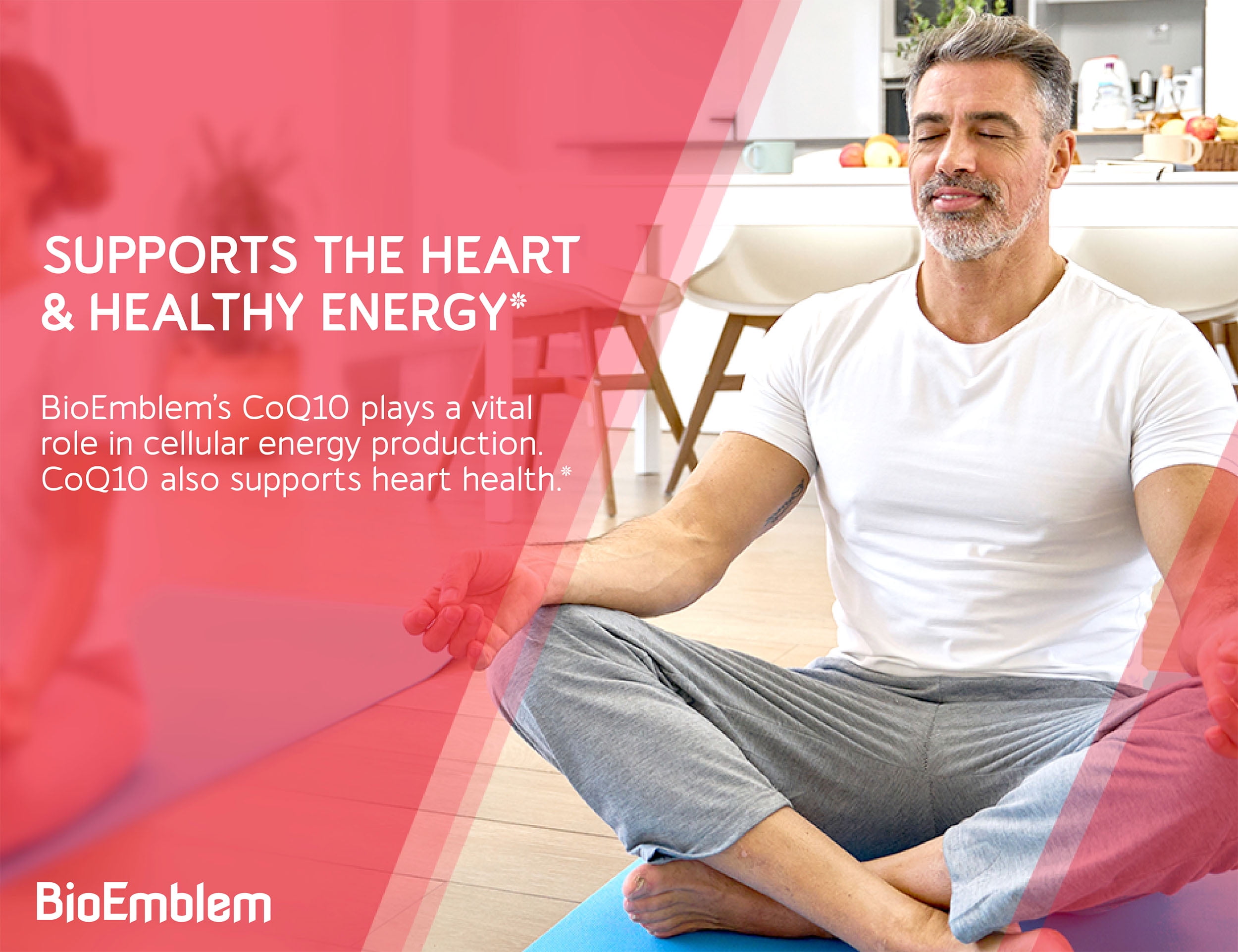 BioEmblem CoQ10 with BioPerine - 200mg Softgels, High Absorption - Coenzyme Q10 Antioxidant for Energy Production, Heart Health - Non-GMO CoQ10 Supplement Made In USA - 90 Count