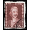thumbnail image 2 of Argentina Vintage Postage Stamp Wall Mural by Wallmonkeys Peel and Stick Graphic (24 in H x 19 in W) WM21131, 2 of 4