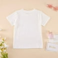 thumbnail image 3 of ESHOO Little Sister Big Sister Matching Outfits Toddler Girls Cotton T-shirt Tops Newborn Baby Romper, 3 of 8