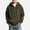 Army Green, variant on HAOTAGS Boys Zip Up Hoodie (3-14) Warm Zipper Long Sleeve Casual Hooded Jacket Army Green Size 5T
