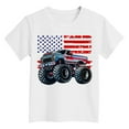 thumbnail image 4 of dmqupv Kids USA Shirt Kids T Shirt for Boys Patriotic Tops American Flag Shirts Independence Day Clothes Cotton Tees White,11-12 Years, 4 of 4