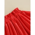 thumbnail image 5 of Kiapeise Pu Leather Skirts for Toddler Baby Girls Faux Leather Pleated Skirts Casual Mini Skirts, 5 of 8