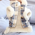 thumbnail image 1 of Ropa para perros cálida de invierno con forro polar grueso para cachorros y gatos, tracción invernal, 1 of 5