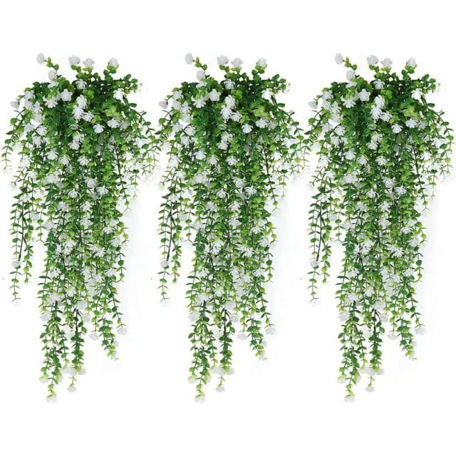 Liyamei Simulation Of Rose Wall Hanging Simulation Of Green Camellia Home Ceiling Vine