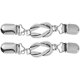 thumbnail image 1 of 2Pcs Vintage Cardigan Clips Antique Dress Clips Premium Shawl Clasps Scarf Buckle, 1 of 3