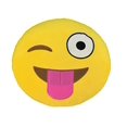 thumbnail image 1 of Kids Preferred Coussin Emoji Clin d'Oeil Idiot, Petit, 1 of 1