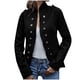 thumbnail image 1 of Chaquetas y abrigos casuales sin capucha de manga larga para mujer, moda, abrigo de imitación cálido, cárdigan de invierno con mangas sólidas, abrigo para mujer, 1 of 8