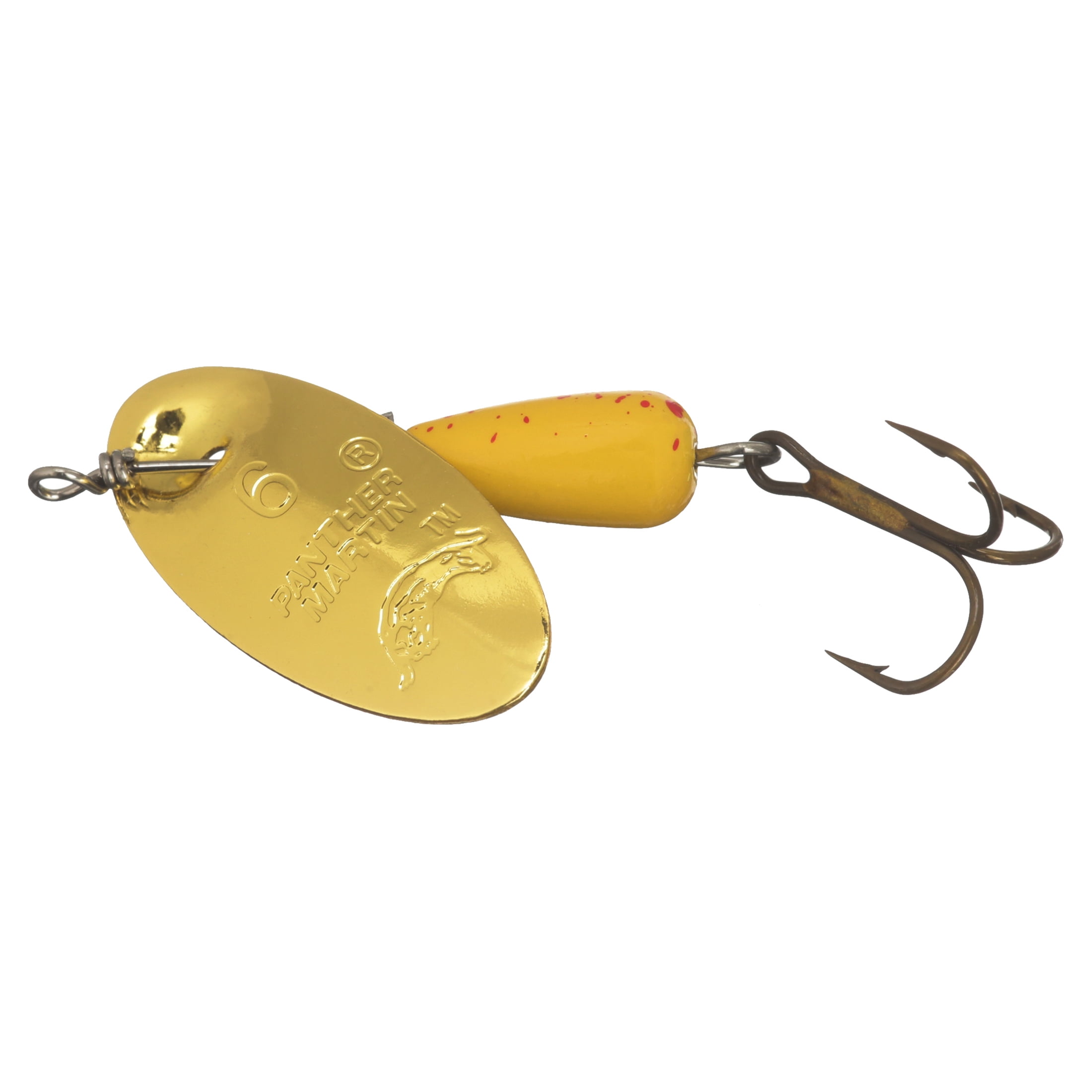 Panther Martin Undressed, Size (1/4oz.), Gold Red Speckled