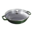 thumbnail image 6 of Staub Cast Iron 4.5-qt Perfect Pan - Basil, 6 of 6