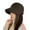 Brun, variante sur Chapeau d'Hiver pour Femmes Épais Doux en Peluche Couleur Unie Large Bord Long Doux Antidérapant Protection Solaire Chapeau de Pêcheur Résistant au Froid Extérieur