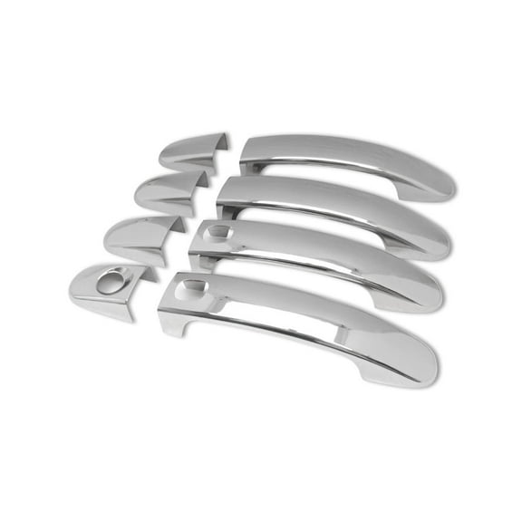 OMAC Door Handle Cover Protector for Ford Ranger 2019-2023 Stainless Steel Chrome 8x
