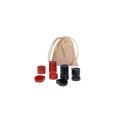 thumbnail image 1 of WE Games Wood Checkers with Stackable Ridge - Red/Black - 0.98 inch, 1 of 4