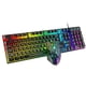 thumbnail image 3 of Juego Combinado De Teclado Y Mouse Para Juegos Con Mouse Pad Rainbow Color Para Pc Gamer Scienceny EL007029-00, 3 of 4